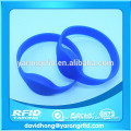 13.56MHZ ISO14443A RFID S50 Bracelet 1K RFID Silicone Wristband